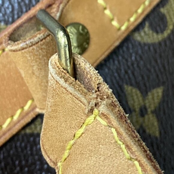 LOUIS VUITTON Sac Shopping Shoulder Tote Bag Monogram Leather BN - Picture 10 of 16